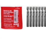 Broca Aco Rapido Cortag 3,5Mm - 61914 - Kit C/10 Pecas