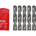 Broca Aco Rapido Cortag   3/8'' - 61958 - Kit C/5 Pecas