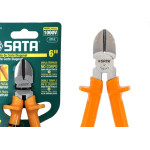 Alicate Corte Diagonal Sata 6'' - St70024Ast