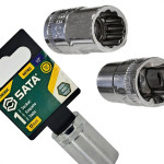 Soquete Estriado Sata 1/2'' - 17Mm