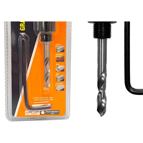 Suporte Para Serra Copo Lufkin 14-30Mm 3/8''