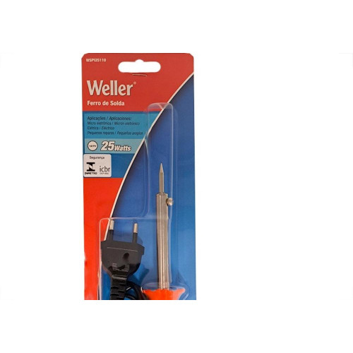 Ferro Soldar Weller 25W. - 127V. - Wspi25110