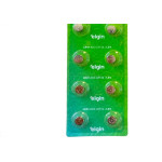 Pilha Elgin Alcalina Bateria Lr41 - 1,5V. Cartela Com 10 Pecas - 82261