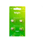 Pilha Elgin Alcalina Bateria Lr41 - 1,5V. Cartela Com 10 Pecas - 82261