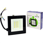 Refletor De Led Atus 30W. 6000K. 2400Lm Ip65 Preto Bivolt - 0420