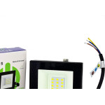 Refletor De Led Atus 30W. 6000K. 2400Lm Ip65 Preto Bivolt - 0420