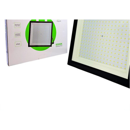 Refletor De Led Atus 400W. 6000K. 32000Lm Ip65 Preto Bivolt - 425