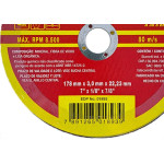 Disco Corte Ferro Starrett 7''X1/8''X7/8'' - Kit C/6 Pecas