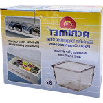 Organizador Acrimet Para Gaveta Pequeno 8 X 8 X 5,5Cm Com 8 Pecas