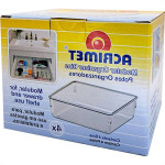 Organizador Acrimet Para Gaveta Grande 16 X 16 X 5,5Cm Caixa Com 4 Pecas
