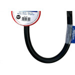 Engate Flexivel Preto Pvc Fosco Censi 40Cm Ultra Resistente