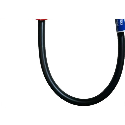 Engate Flexivel Preto Pvc Fosco Censi 60Cm Ultra Resistente