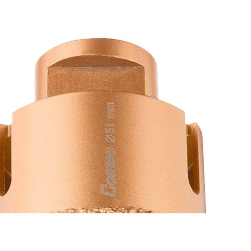 Serra Copo Diamantada Cortag Para Esmerilhadeira 51Mm