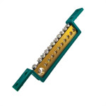 Barramento Steck Terra 11 Terminais Verde- Sbt11