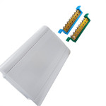 Centrinho Steck Pvc Embutir Branco Para 16 Disjuntores Din Com Barramento