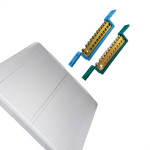 Centrinho Steck Pvc Embutir Branco Para 24 Disjuntores Din Com Barramento