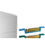 Centrinho Steck Pvc Embutir Branco Para 24 Disjuntores Din Com Barramento