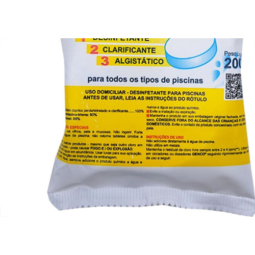 Genco Tablete Multipla Acao 3 Em 1 - 200G