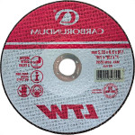 Disco Corte Ferro Carborundum 7''X1/8''X7/8''- 2 Telas