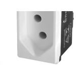 Modulo Pial Pop Branco 1 Tomada 2P+T 10A. - Lg030