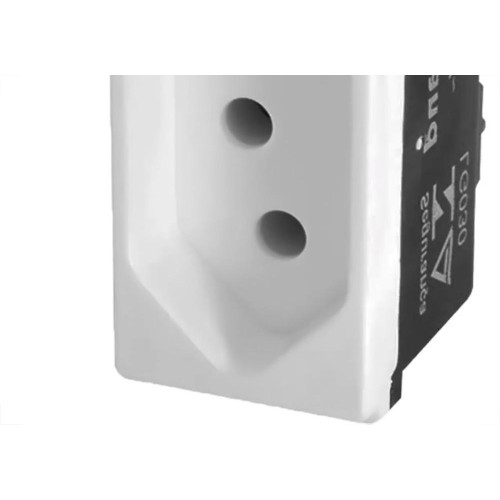 Modulo Pial Pop Branco 1 Tomada 2P+T 10A. - Lg030