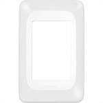 Placa Pial Pop Branca 4X2 - 3 Modulos Juntos Lgp23