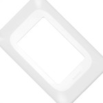 Placa Pial Pop Branca 4X2 - 3 Modulos Juntos Lgp23