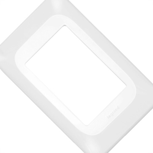 Placa Pial Pop Branca 4X2 - 3 Modulos Juntos Lgp23