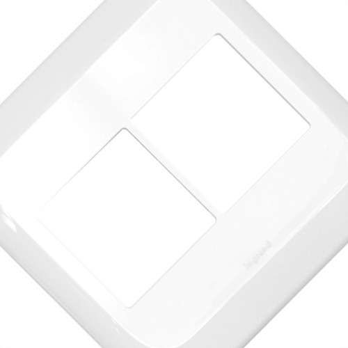 Kit C/2 - Placa Pial Pop Branca 4X4 - 2 Modulos+2 Modulos...