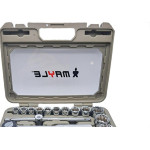 Soquete Estriado Mayle Jogo 1/2'' - 23 Pecas 8 A 32Mm