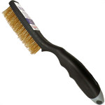 Escova De Aco Manual Compel Plastica Com Cabo - Kit C/6 Pecas