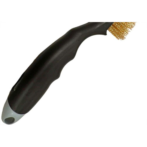 Escova De Aco Manual Compel Plastica Com Cabo - Kit C/6 Pecas