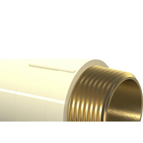 Conector Agua Quente Cpvc Aquatherm Tigre 28Mmx1''