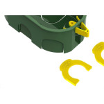 Caixinha De Luz Pvc Para Drywall Tigre Dryfix Verde 4X2