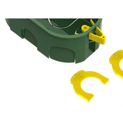 Caixinha De Luz Pvc Para Drywall Tigre Dryfix Verde 4X2