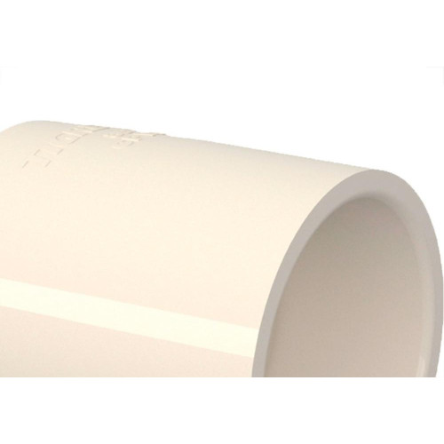 Luva Agua Quente Cpvc Aquatherm Tigre 22Mm -7059 - Kit C/40 Pecas
