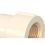 Luva Agua Quente Cpvc Aquatherm Tigre Transposicao 22Mmx1/2'' - Kit C/20 Pecas