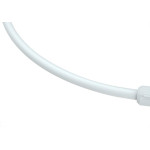 Engate Flexivel Branco Pvc Tigre 40Cm - Kit C/20 Pecas