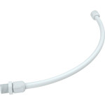 Engate Flexivel Branco Pvc Tigre 60Cm - Kit C/10 Pecas