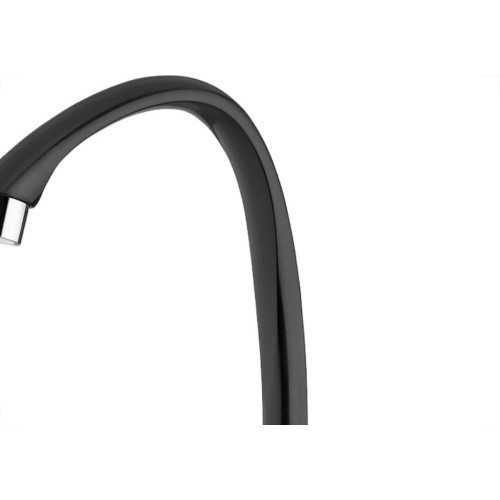 Torneira Bica Movel Pia Parede Abs Tigre Cross Preta - 300000629