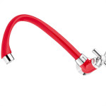 Torneira Bica Movel Pia Parede Abs Tigre Cross Vermelha - 300000630