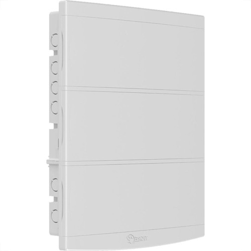 Quadro Para Disjuntor Tigre Slim 48 Disjuntores Branco