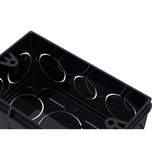 Caixinha De Luz Pvc Tigre Preta 4X2 Pesada - Kit C/24 Pecas
