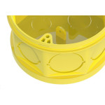 Caixinha De Luz Pvc Tigre Amarela Fms - Kit C/12 Pecas
