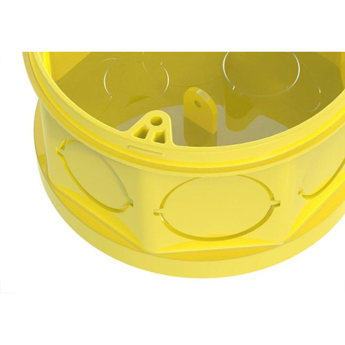 Caixinha De Luz Pvc Tigre Amarela Fms - Kit C/12 Pecas