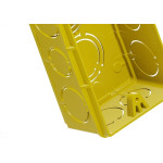 Caixinha De Luz Pvc Tigre Amarela 4X2 - Kit C/24 Pecas