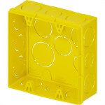 Caixinha De Luz Pvc Tigre Amarela 4X4 - Kit C/12 Pecas