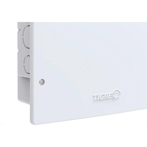 Caixa Passagem Pvc Tigre Embutir Cpt20 Branca