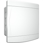 Centrinho Tigre Pvc Embutir Para 4 Disjuntores Din Sem Barramento Branco