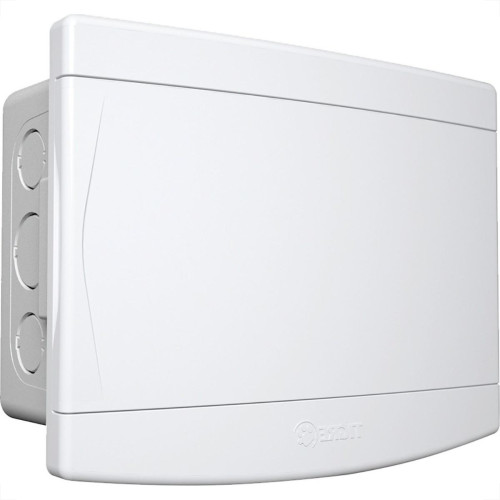 Centrinho Tigre Pvc Embutir Para 8 Disjuntores Din Sem Barramento Branco